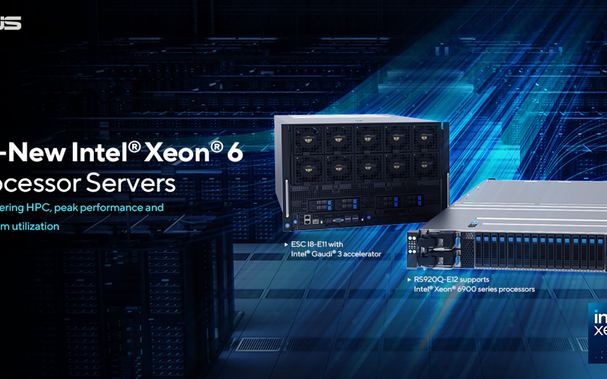 ASUS Introduces All-New Intel Xeon 6 Processor Servers